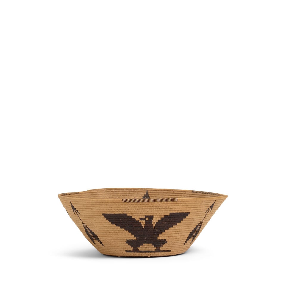 A Panamint Shoshone (Timbisha) polychrome pictorial basket - 2