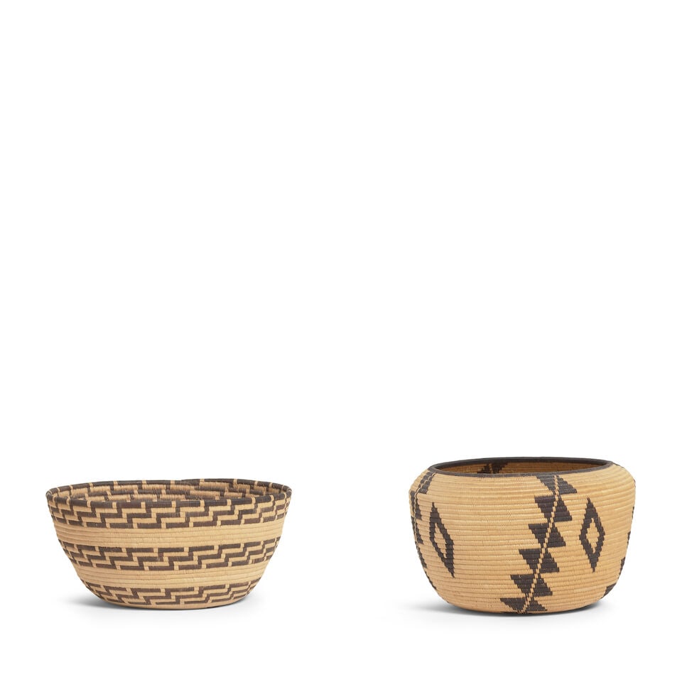 Two Panamint Shoshone (Timbisha) baskets (1 of 2)