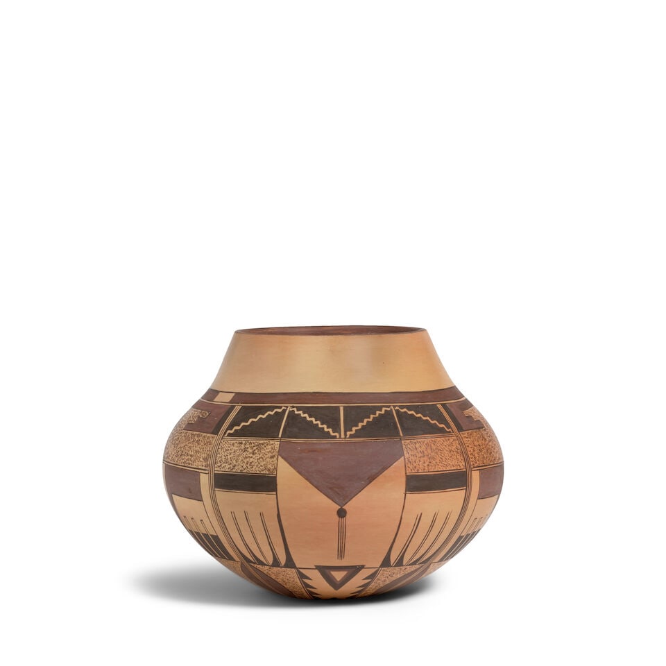 A Dextra Quotskuyva Nampeyo polychrome jar - 3