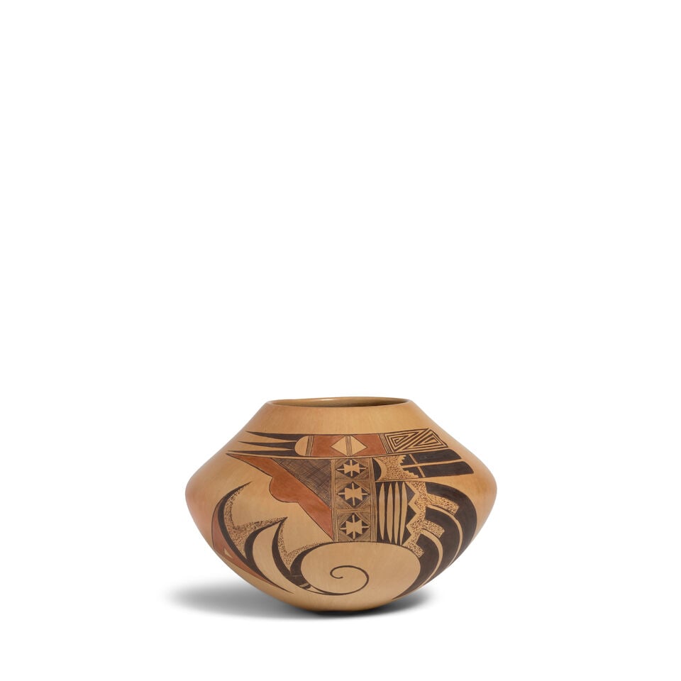 A Dextra Quotskuyva Nampeyo polychrome jar (1 of 4)