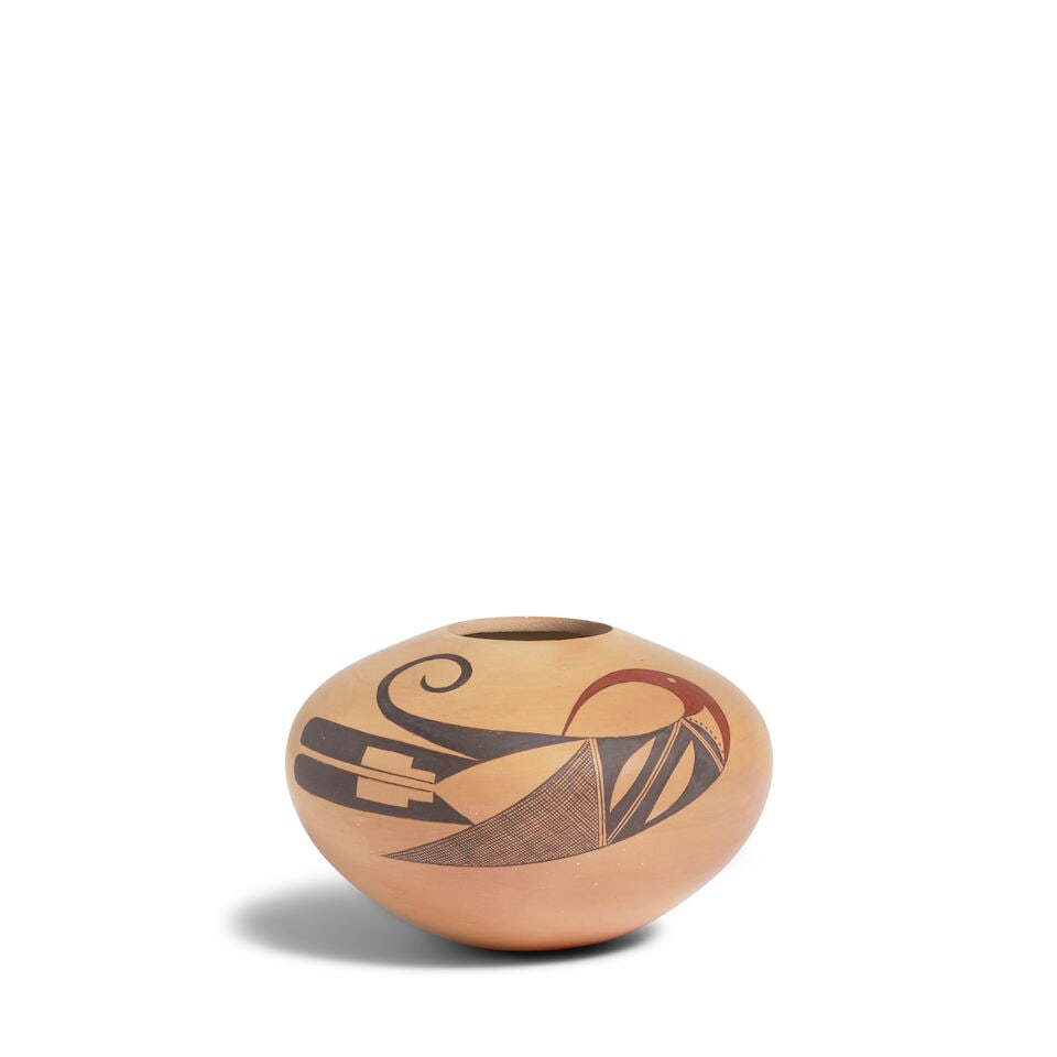A Dextra Quotskuyva Nampeyo polychrome jar - 2