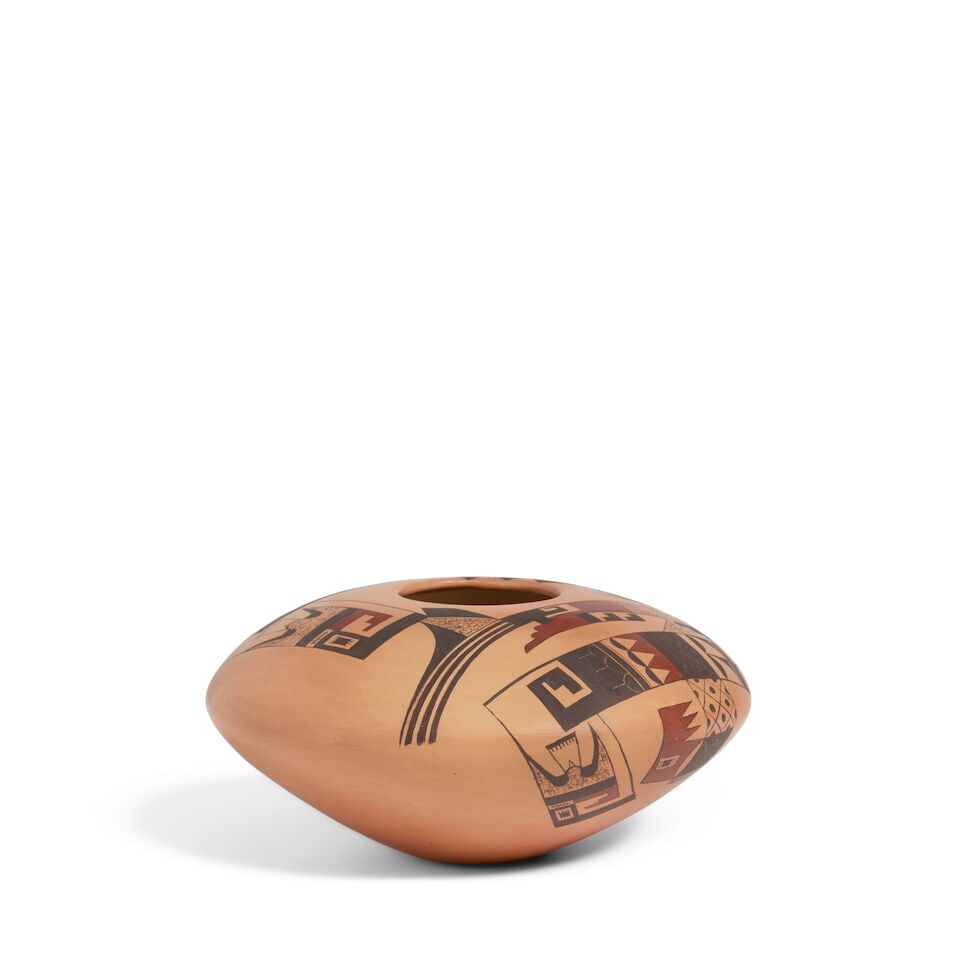 A Dextra Quotskuyva Nampeyo polychrome jar - 2