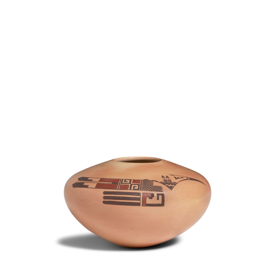 A Dextra Quotskuyva Nampeyo polychrome jar - 4