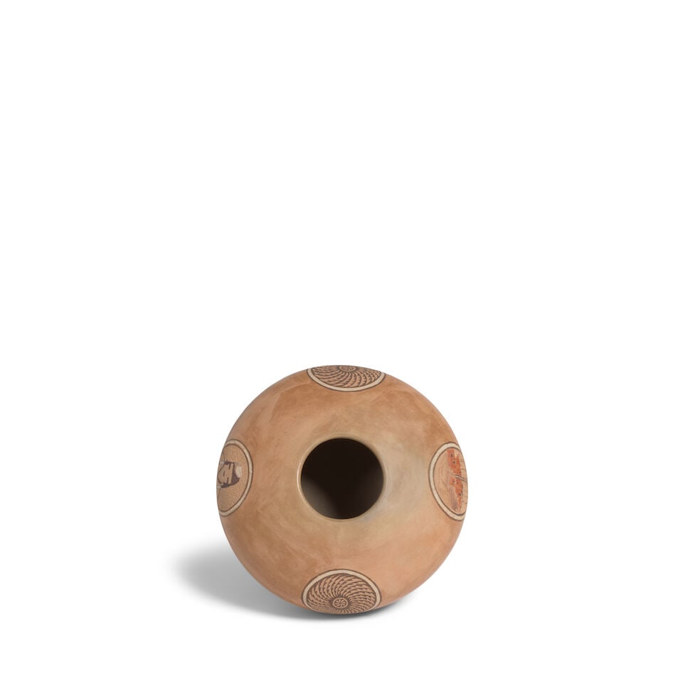 A Dextra Quotskuyva Nampeyo sgraffito jar - 2