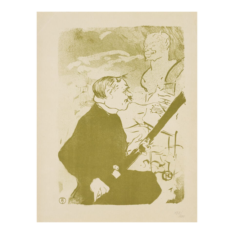 Henri de Toulouse-Lautrec (1864-1901); A Group of 8 Prints from Vieilles Histoires; - 2