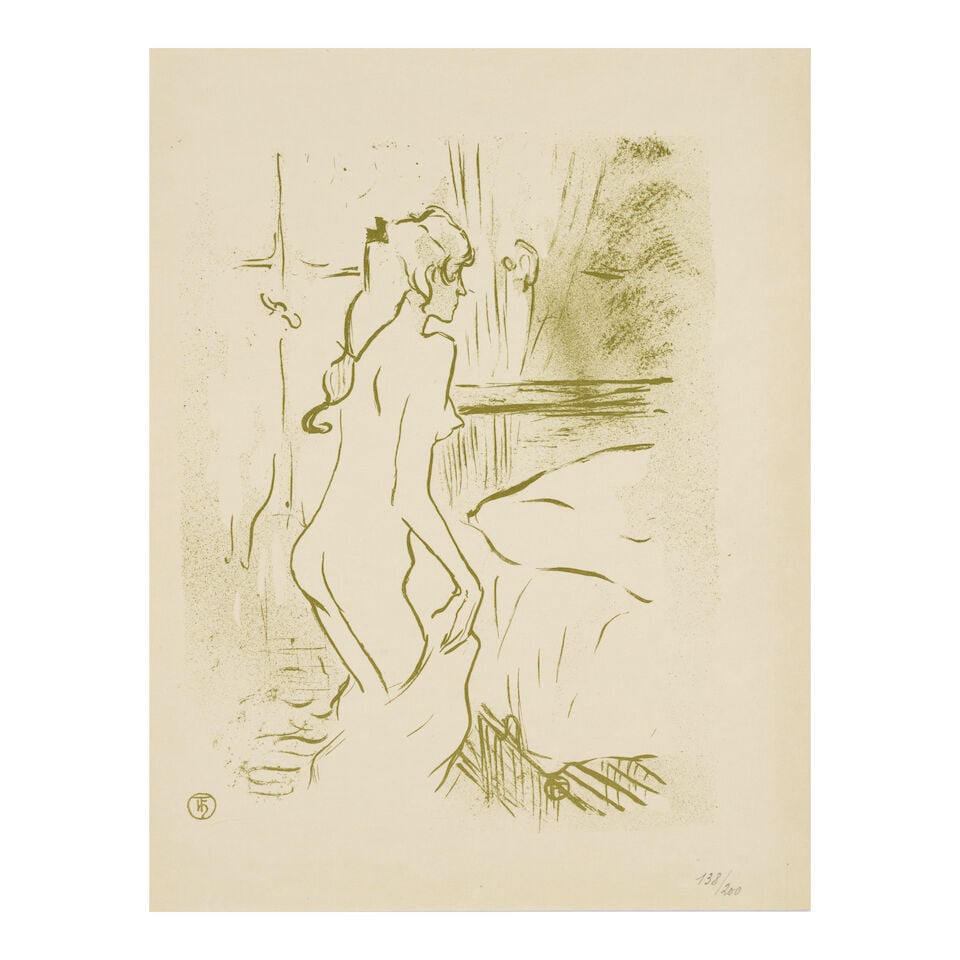 Henri de Toulouse-Lautrec (1864-1901); A Group of 8 Prints from Vieilles Histoires; - 3