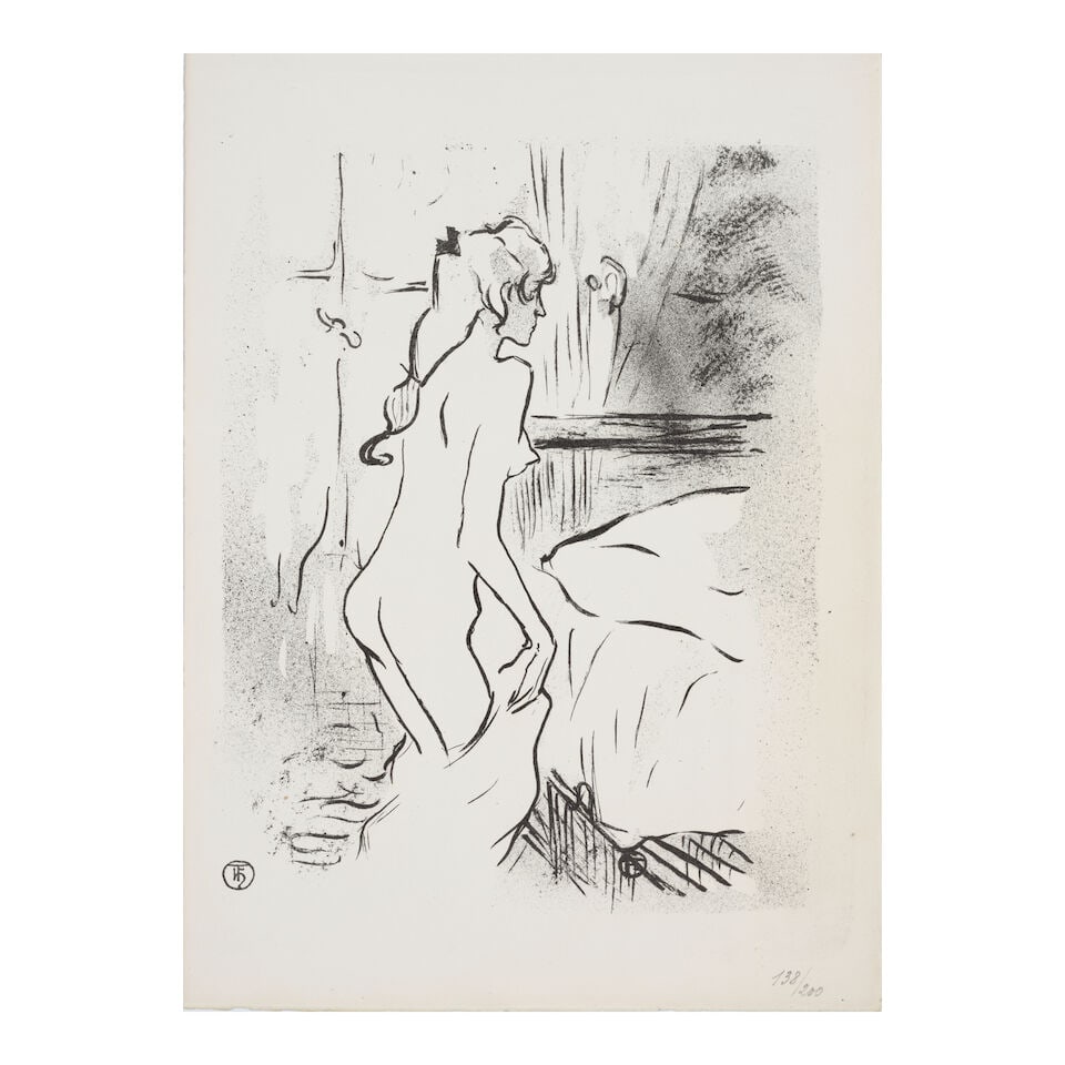 Henri de Toulouse-Lautrec (1864-1901); A Group of 8 Prints from Vieilles Histoires; - 4