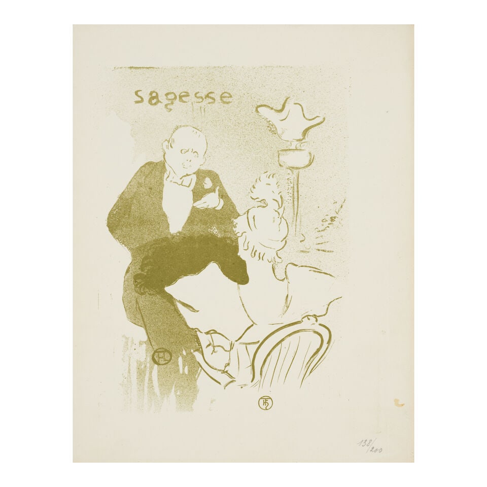 Henri de Toulouse-Lautrec (1864-1901); A Group of 8 Prints from Vieilles Histoires; - 5