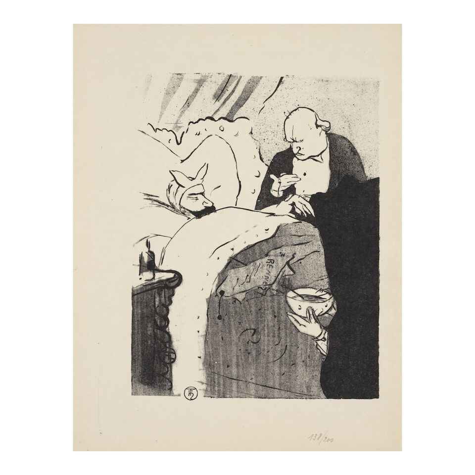 Henri de Toulouse-Lautrec (1864-1901); A Group of 8 Prints from Vieilles Histoires; - 8