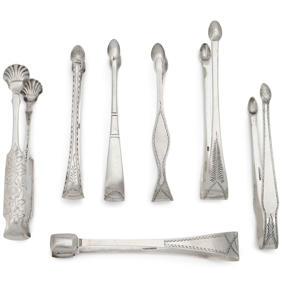 Thirty-six American Coin Silver Items mostly Philadelphia, late 18th and early 19th century - 2