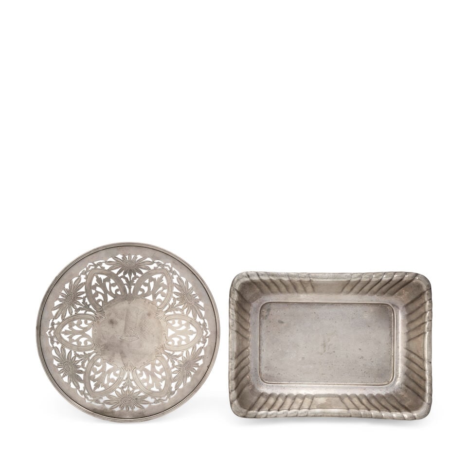 Two Pieces of American Silver, - 2