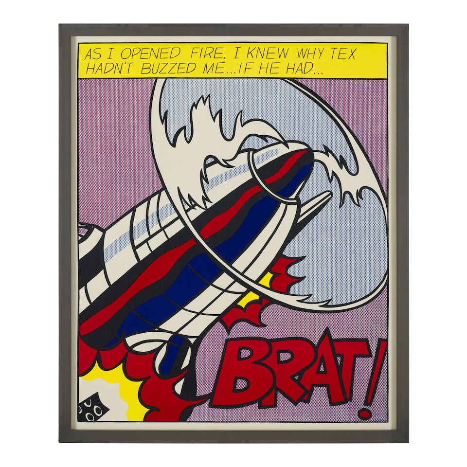 Roy Lichtenstein (1923-1997); As I Opened Fire; (3) - 3