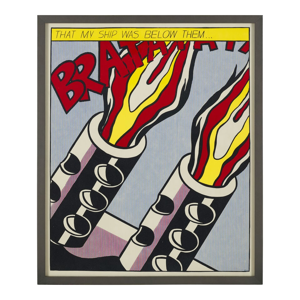 Roy Lichtenstein (1923-1997); As I Opened Fire; (3) - 5
