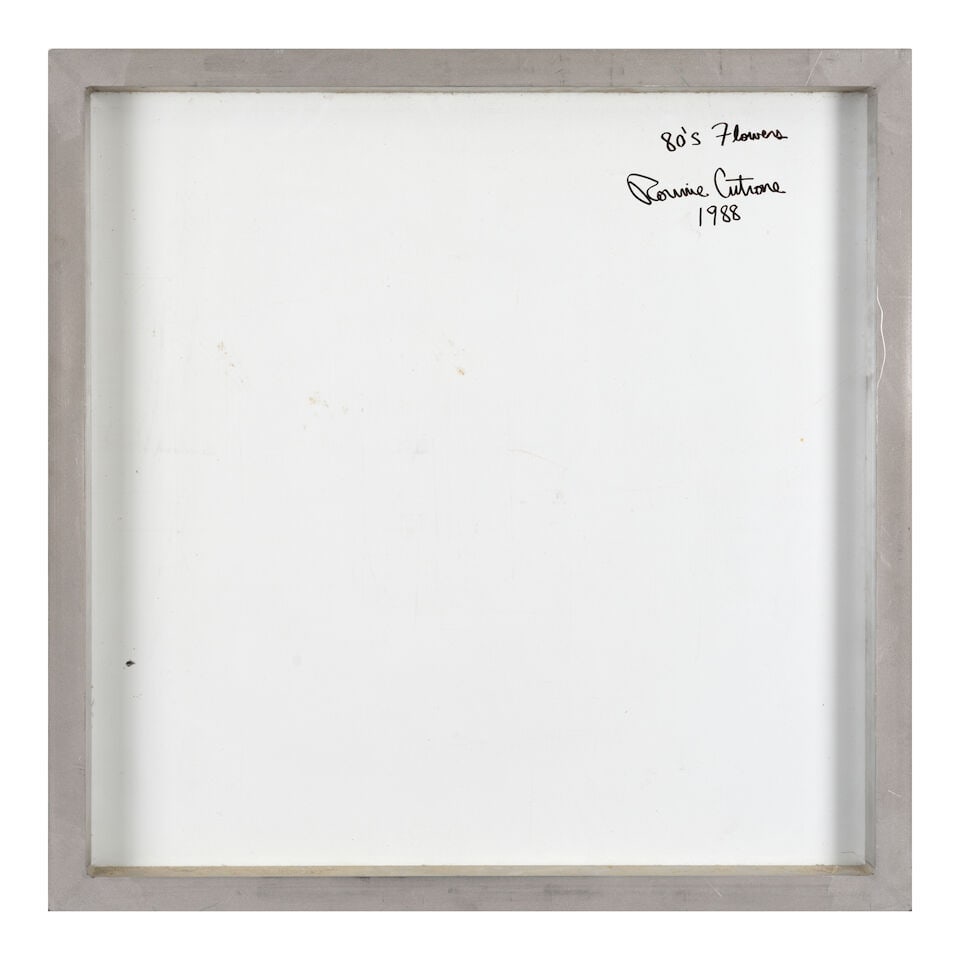 Ronnie Cutrone (1948-2013); 80's Flowers (2 works); - 5