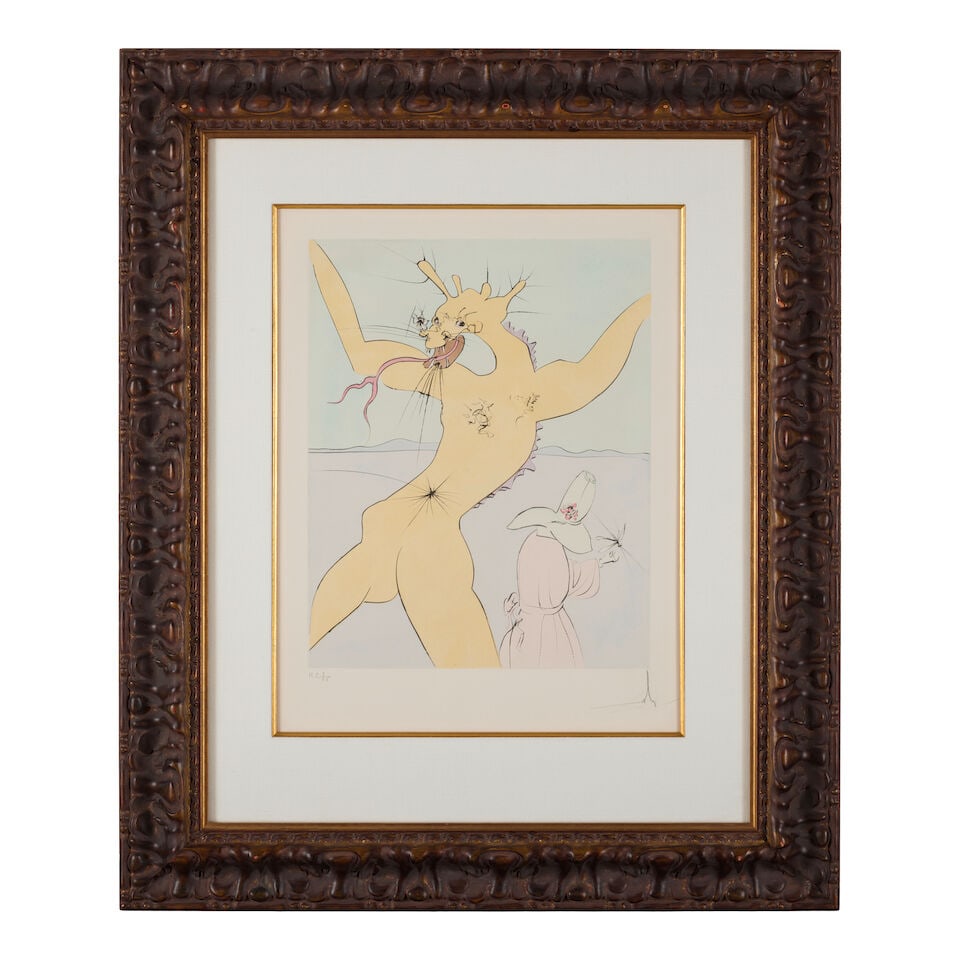 Salvador Dalí (1904-1989); Shunboshi, from Japanese Fairy Tales; - 2