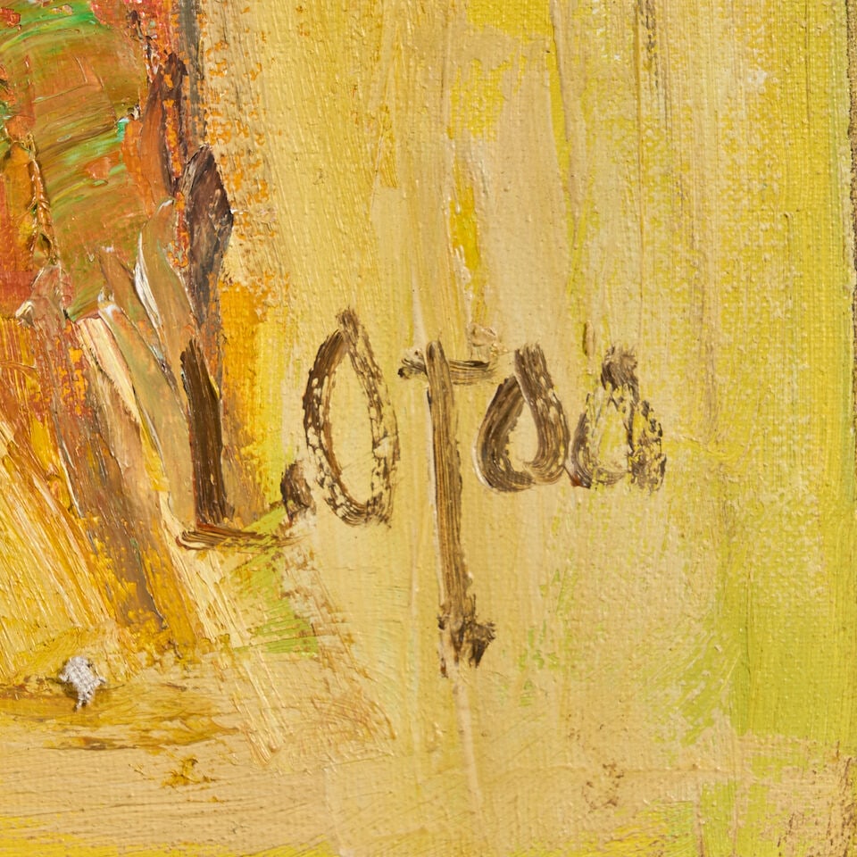 Larry Otoo (Ghanaian, born 1956) Savannah Yellow - 4