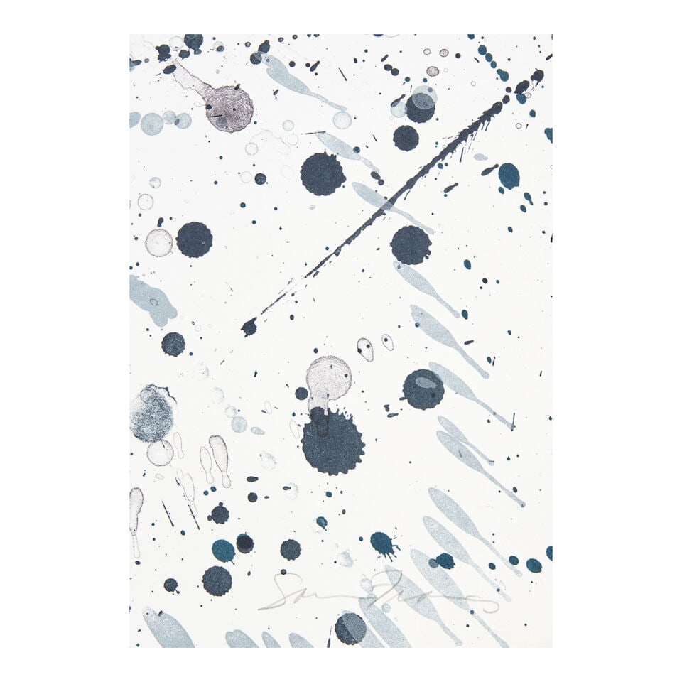 Sam Francis (1923-1994); Untitled, from Presidential Portfolio; - 2