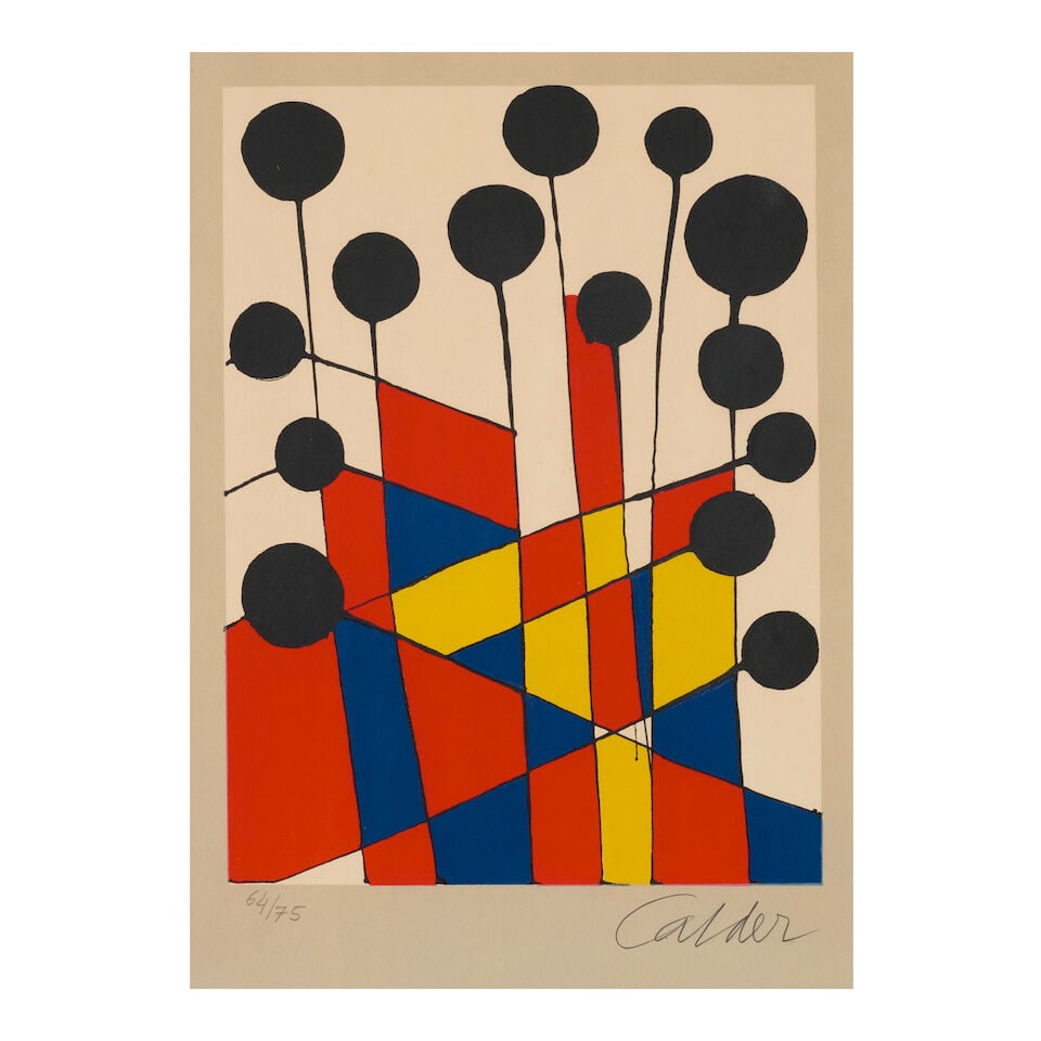 Alexander Calder (1898-1976); Untitled; (1 of 2)