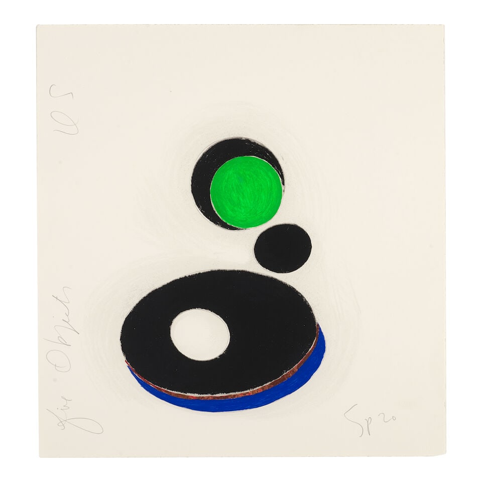 Donald Sultan (born 1951); Five Objects; - 2