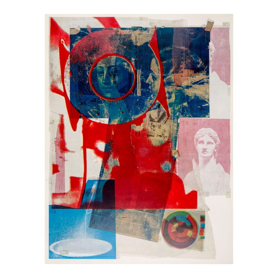 Robert Rauschenberg (1925-2008); Local Quarry One; (1 of 1)