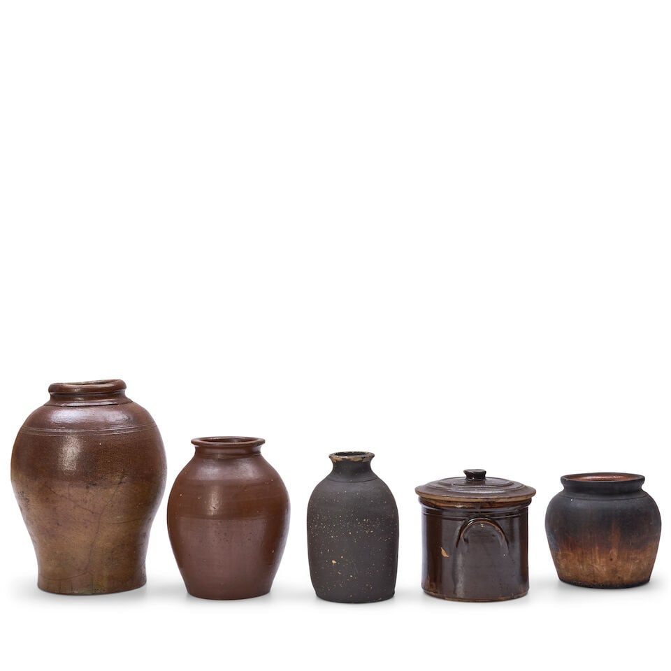 Five Pottery Items United States, 19th/20th century - 2