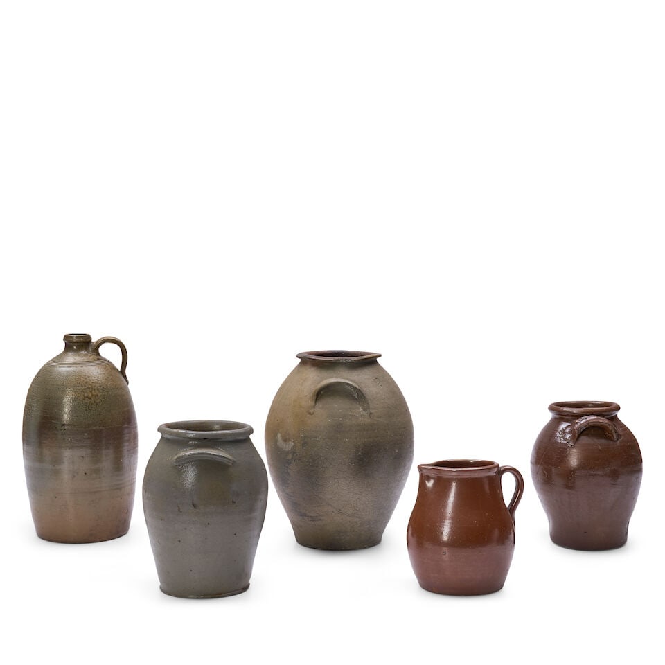 Five Stoneware Items North America, late 19th and early 20th century - 2