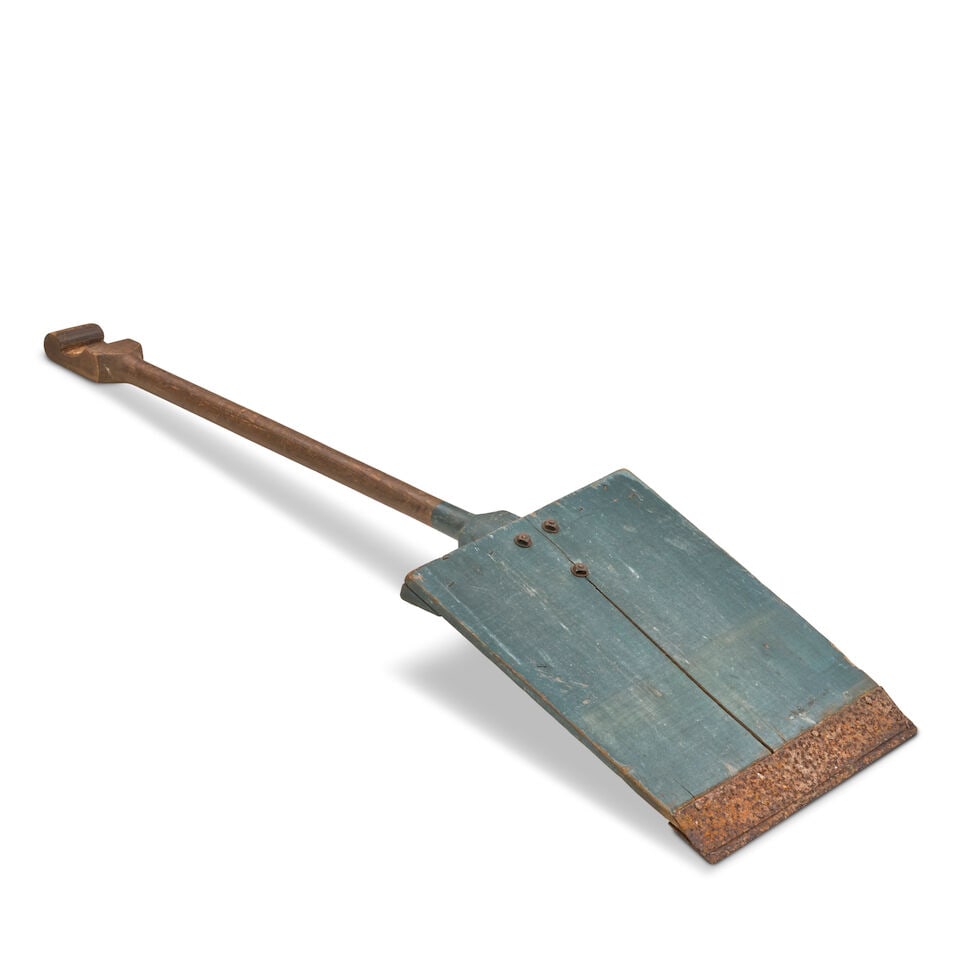 Painted Wooden Shovel, United States, 19th century, - 2