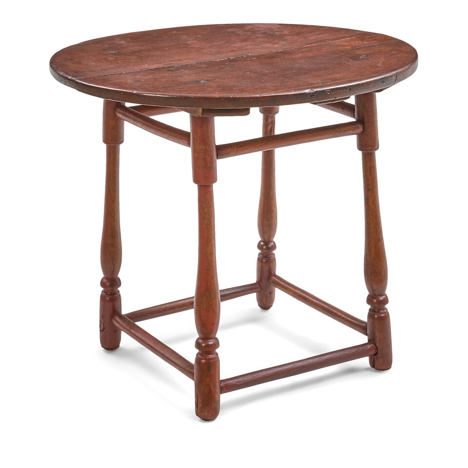 American Windsor Table, possibly Connecticut, 19th century, - 2