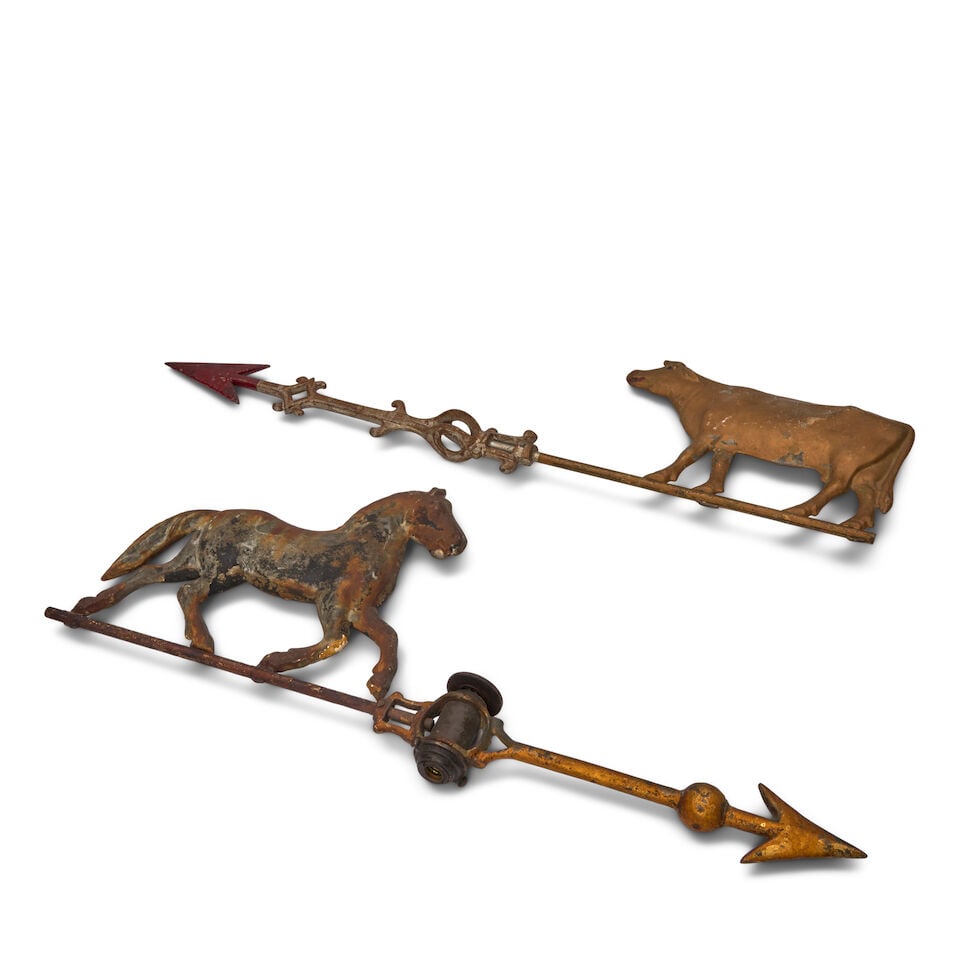 Two Weathervane Directionals United States, mid-20th century - 2