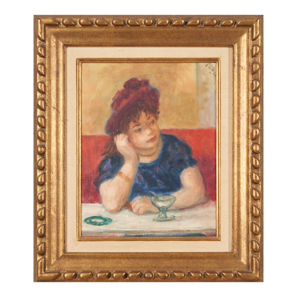 Robert Philipp (1895-1981) Waiting 14 1/4 x 11 in. (36.2 x 27.9 cm.) - 3