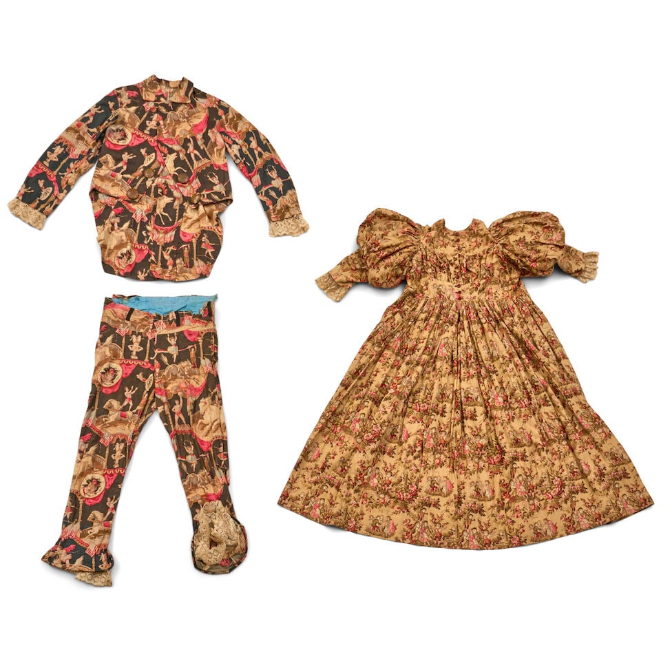Two Printed Garments 19th/20th century, (1 of 2)