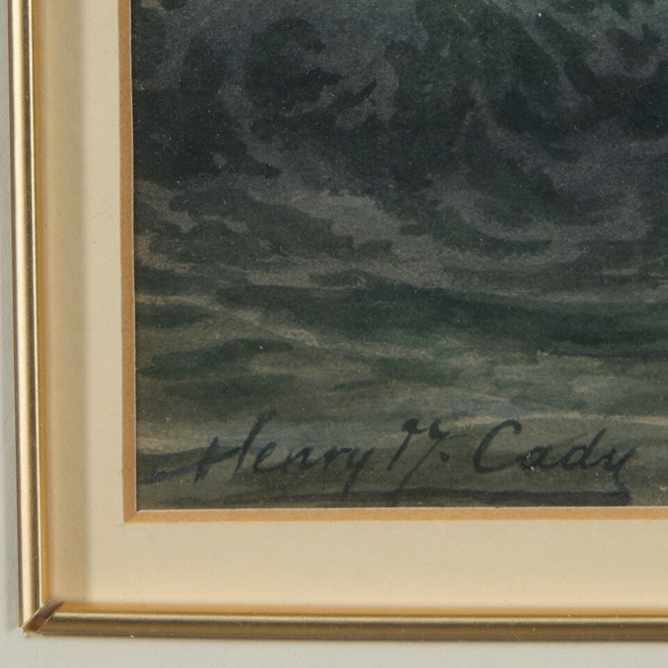 Henry Newell Cady (American, 1849-1935) Rhode Island Seascape - 3