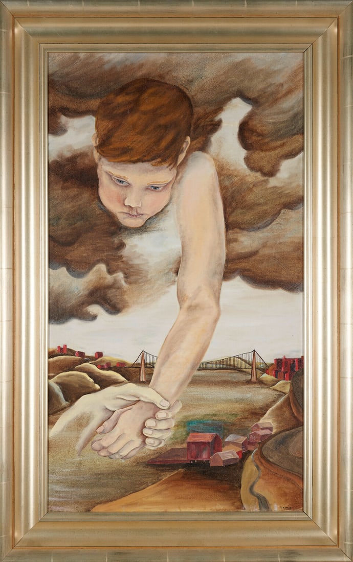 Doris Lindo Lewis (1909-1995) Return to the Womb - 4