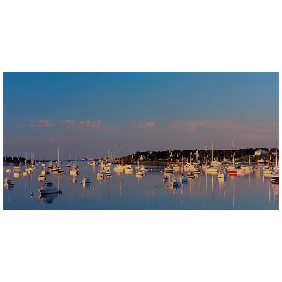 Six Framed Color Photographs of New England Views, - 5