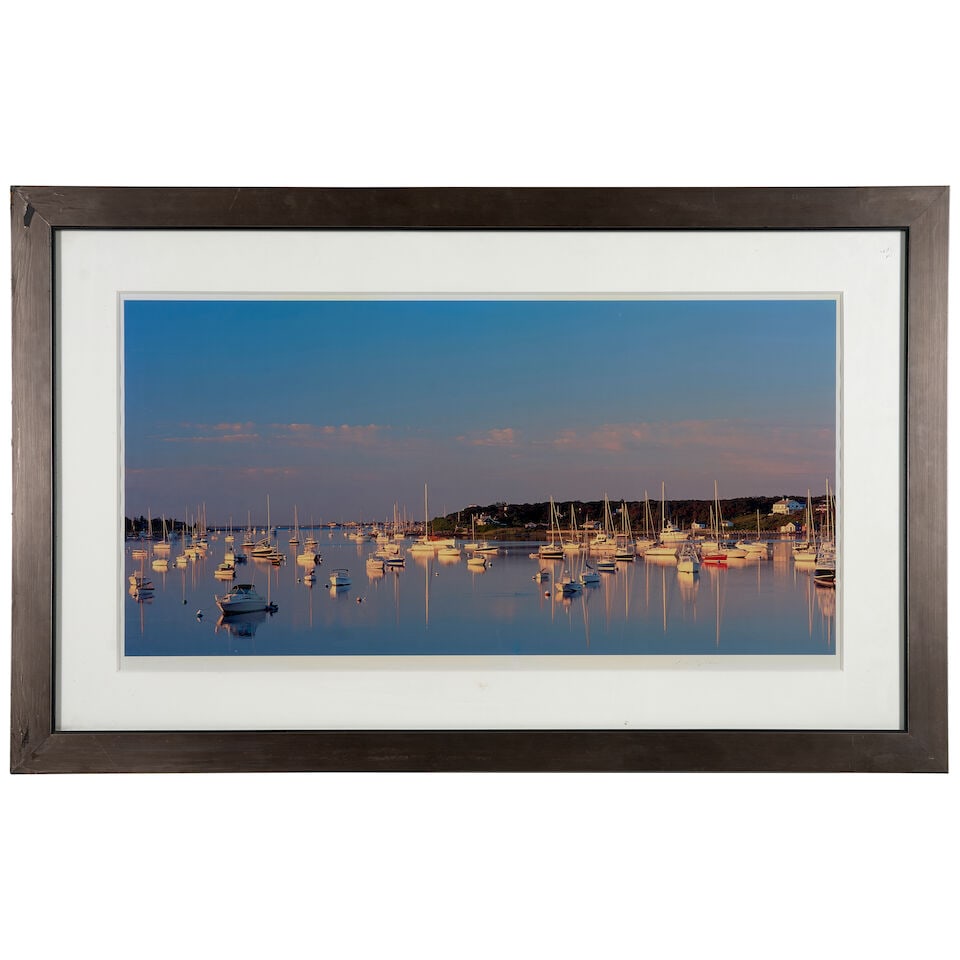 Six Framed Color Photographs of New England Views, - 6
