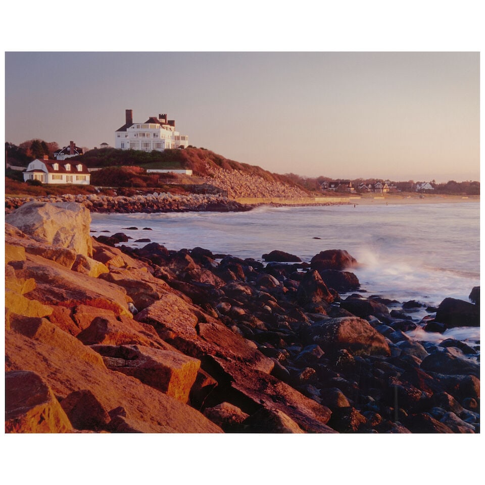 Six Framed Color Photographs of New England Views, - 8