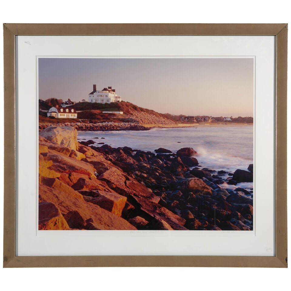 Six Framed Color Photographs of New England Views, - 9