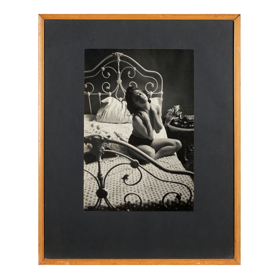 W. Eugene Smith (1918-1978); Model on Bed; - 2