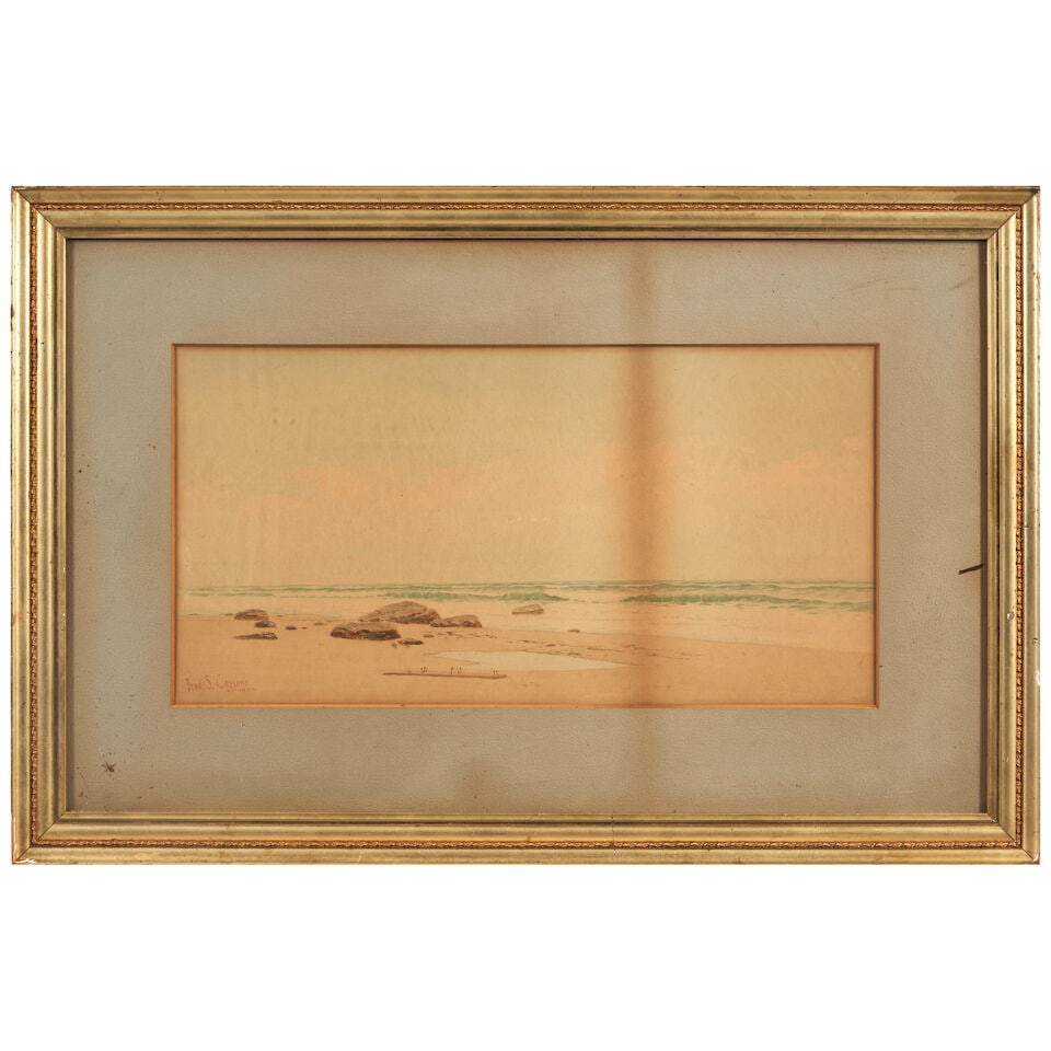 Frederic Schiller Cozzens (1846-1928) A Sandy Beach - 3