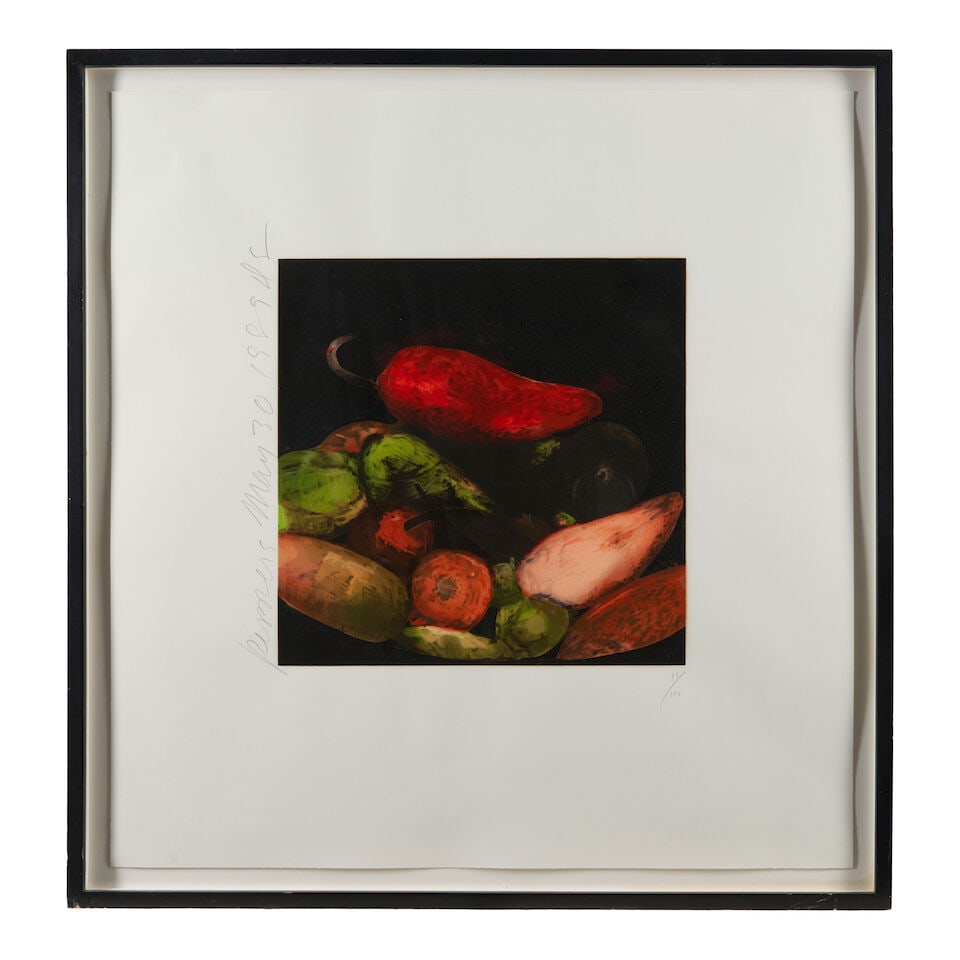 Donald Sultan (born 1951); Peppers, May 30, 1989; - 3