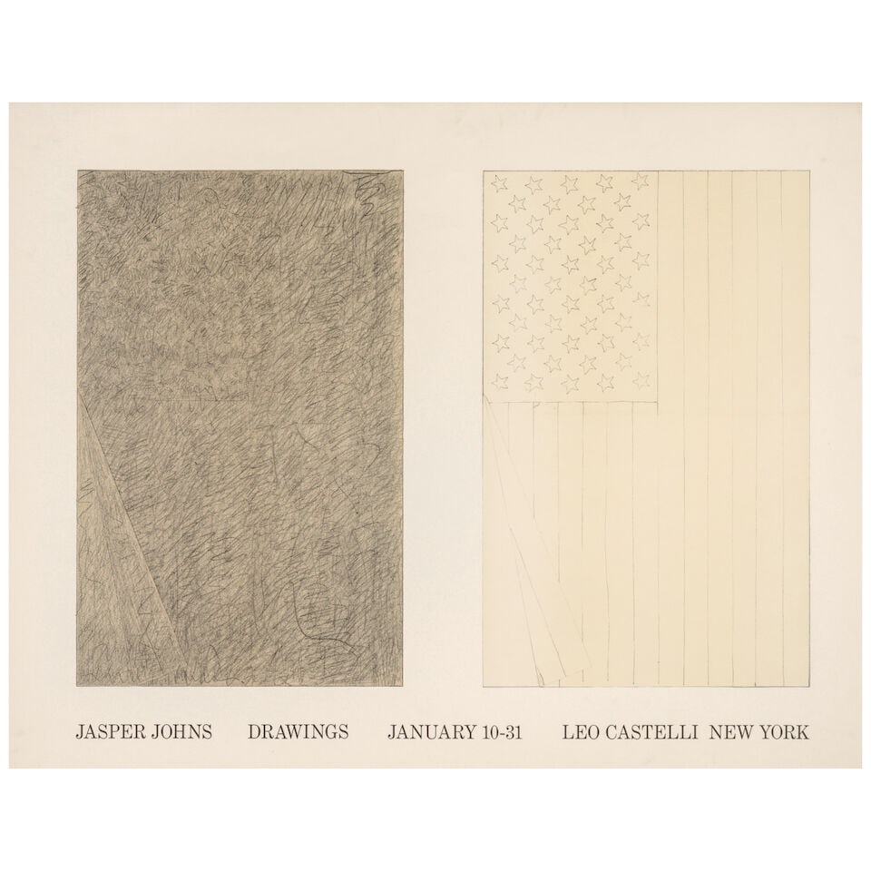 Two American Art Posters by Roy Lichtenstein and Jasper Johns, - 2