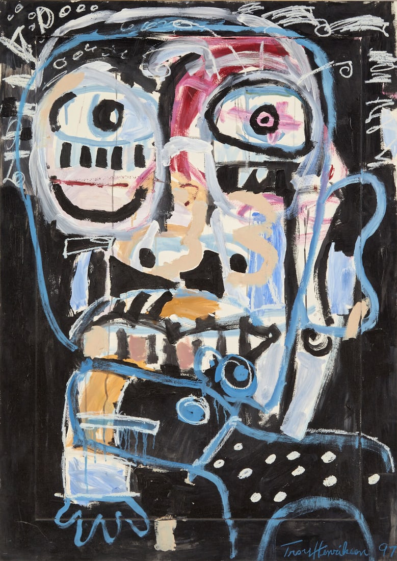 Troy Henriksen (American, Born 1962) Untitled (unframed) (1 of 3)