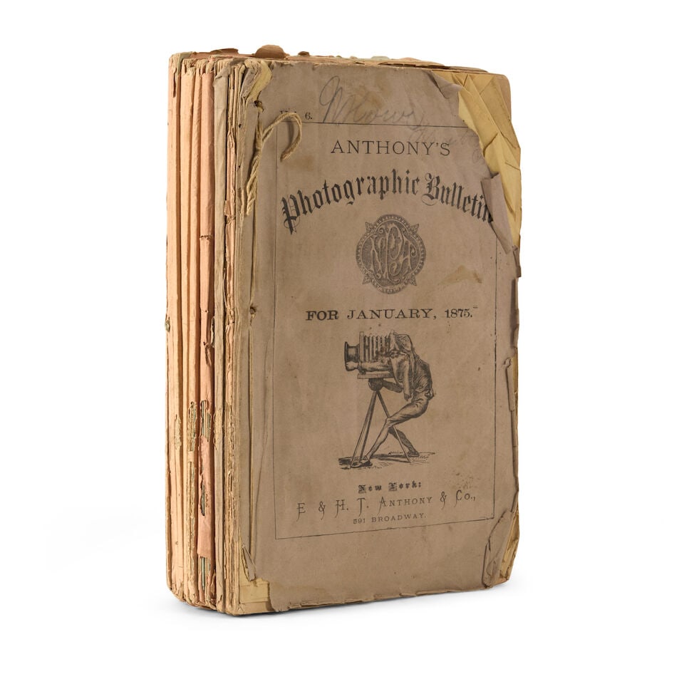 Photography. ANTHONY, E. & H.T. Anthony's Photographic Bulletin. New York: E. & H.T. Anthony, Ja... (1 of 1)