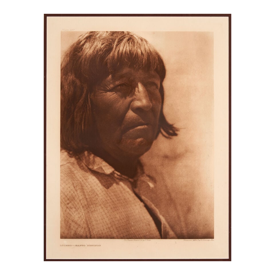 Edward S. Curtis (1868-1952); Lucero - Santo Domingo; - 2