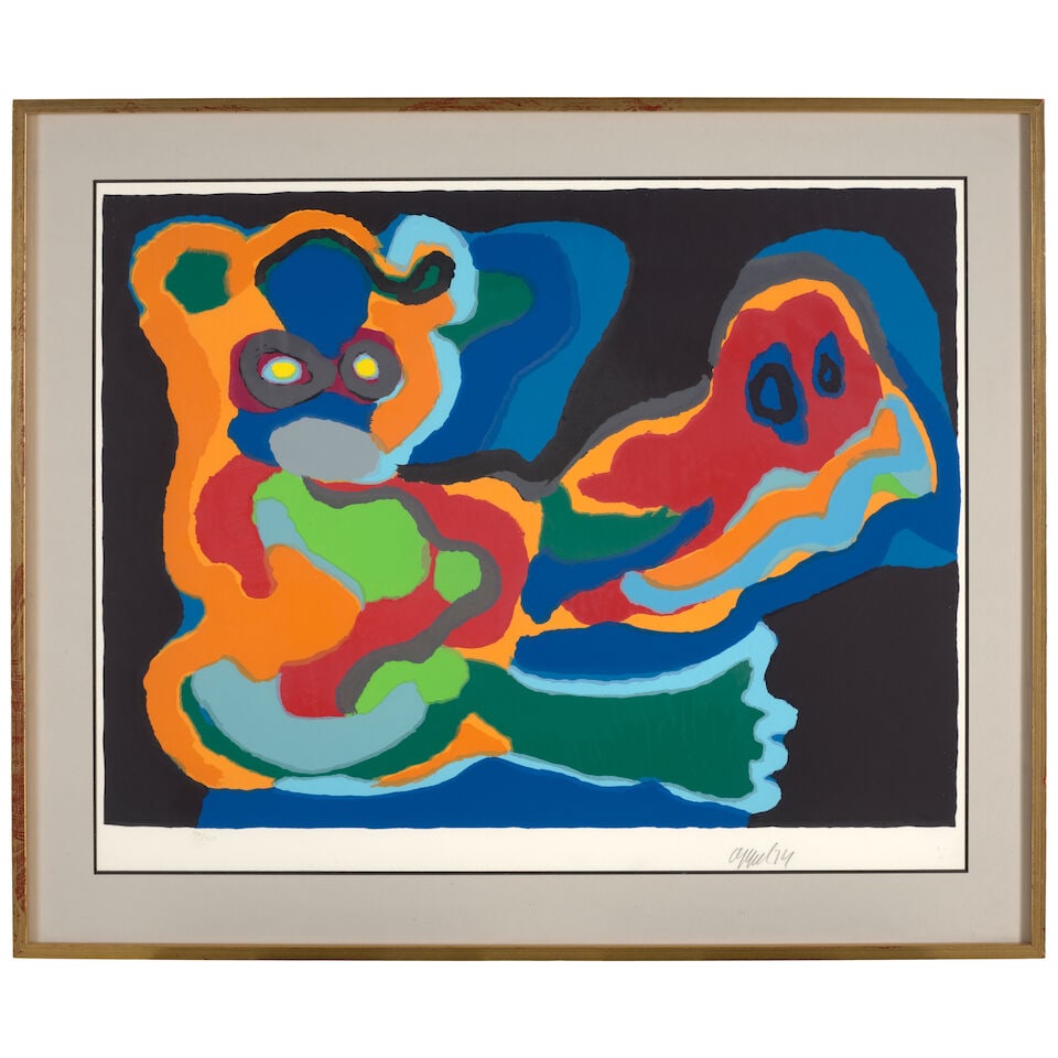 Karel Appel (1921-2006); Bird Sitting on My Shoulder; - 2