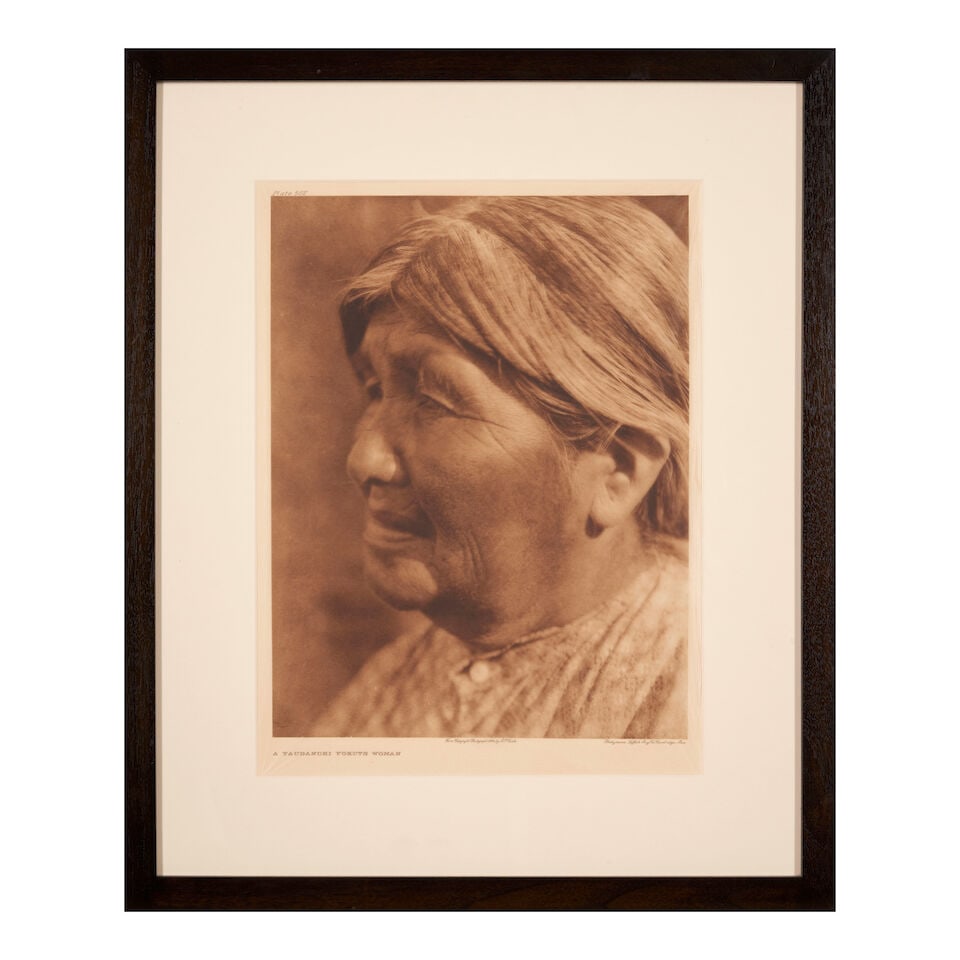 Edward S. Curtis (1868-1952); A Yaudanchi Yokuts Woman; - 2