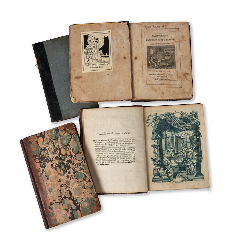 Four 18th/19th Century Works On Paper Making. - 2