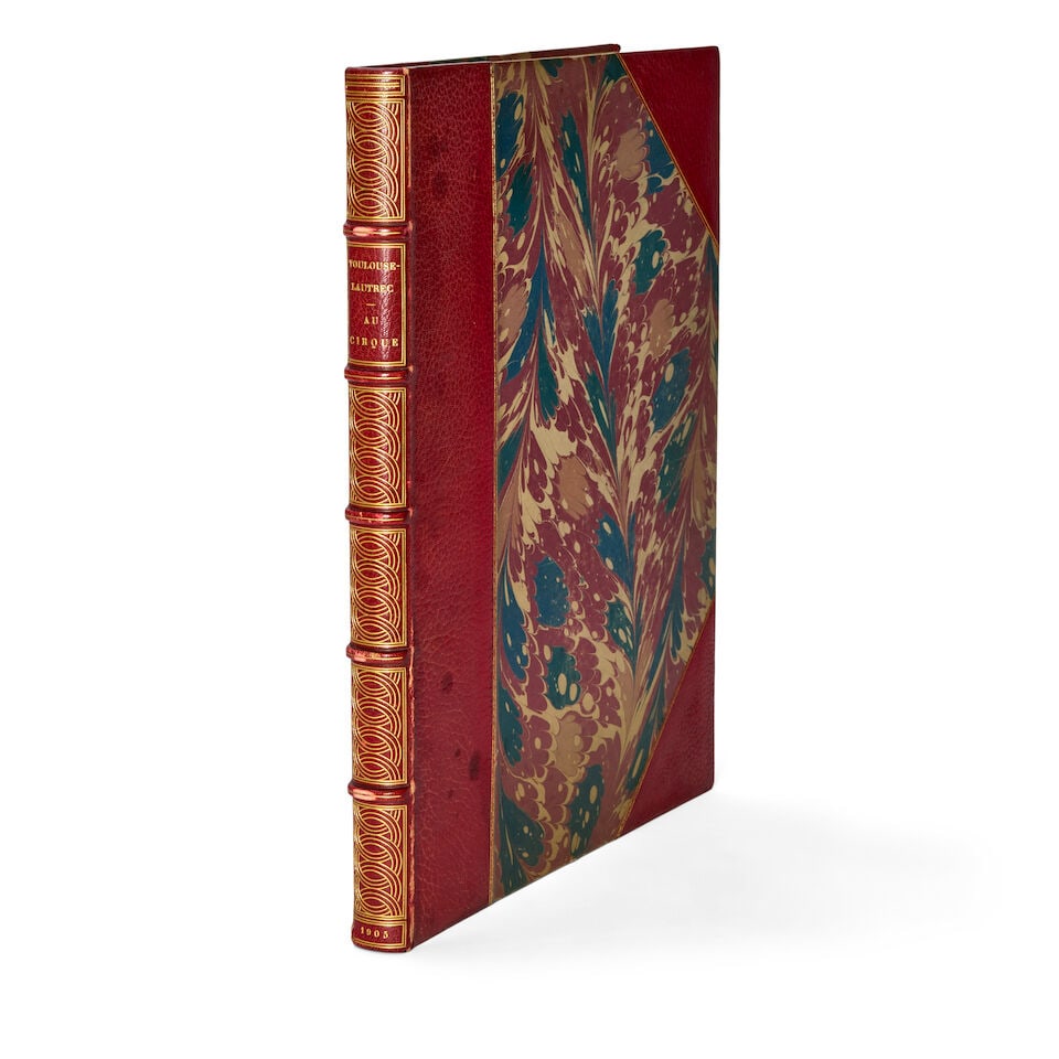 Toulouse-lautrec, Hendri De. 1964-1901. Au Cirque. Paris: Goupil & Cie, 1905. (1 of 3)