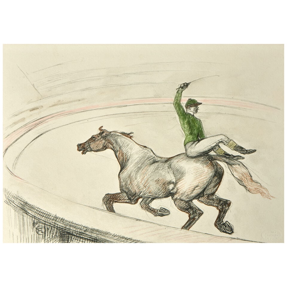 Toulouse-lautrec, Hendri De. 1964-1901. Au Cirque. Paris: Goupil & Cie, 1905. - 2
