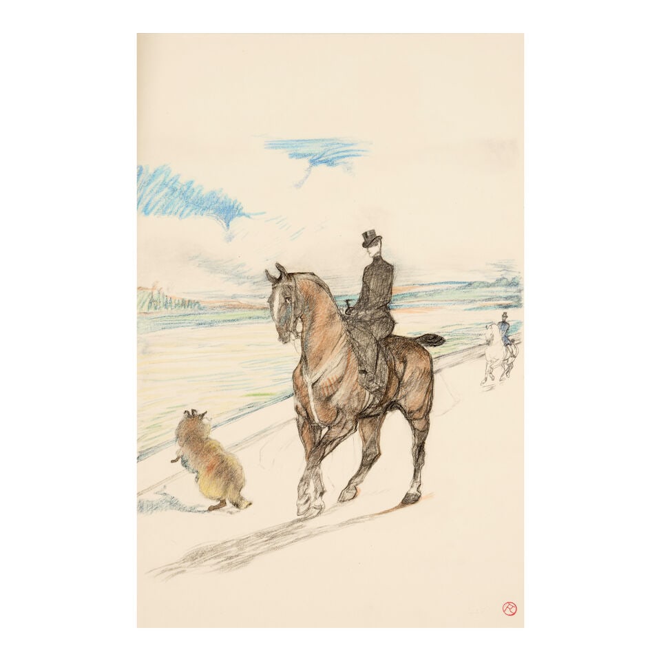 Toulouse-lautrec, Hendri De. 1964-1901. Au Cirque. Paris: Librairie de France, [1930]. - 2